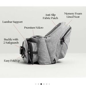 Tushbaby in Grey - never used.